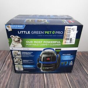 Bissell Little Green Pet Pro Compact Carpet Cleaner 2891 Black Spot Cleaner